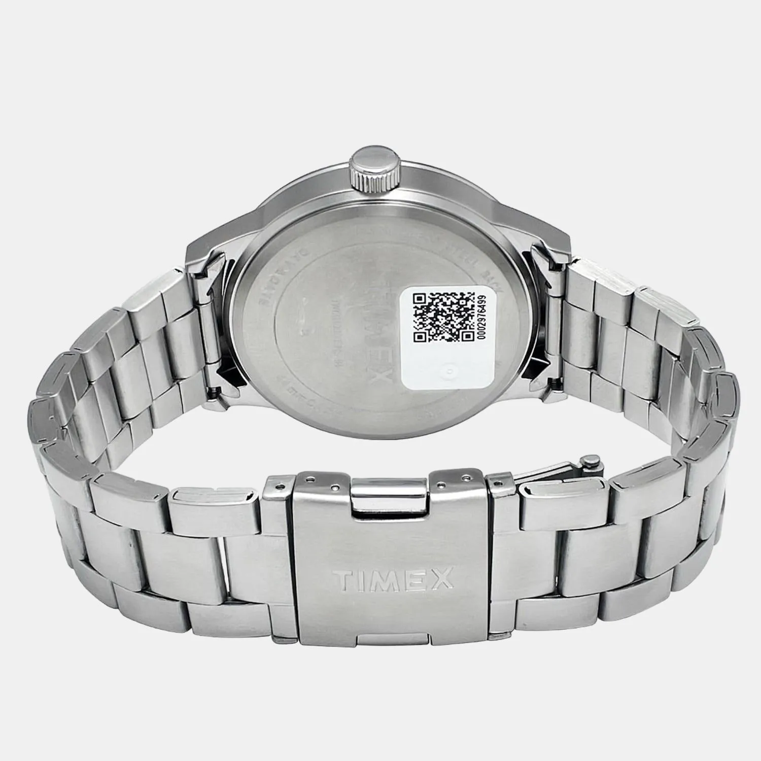 Men's Silver Analog Stainless Steel Watch TWEG19900