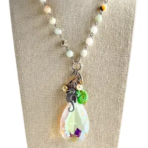 Mermaids Rock Beaded Bauble Necklace