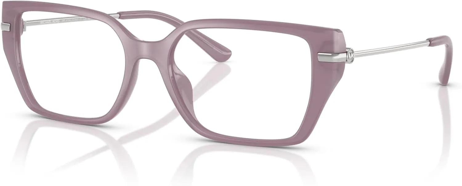 Michael Kors Women's Mk4134u Crete Universal Fit Rectangular Prescription Eyewear Frames