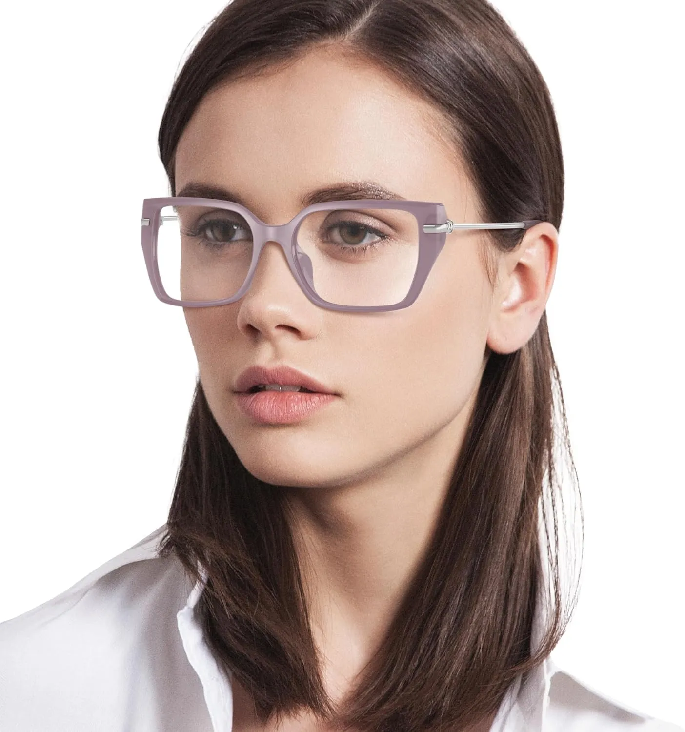 Michael Kors Women's Mk4134u Crete Universal Fit Rectangular Prescription Eyewear Frames