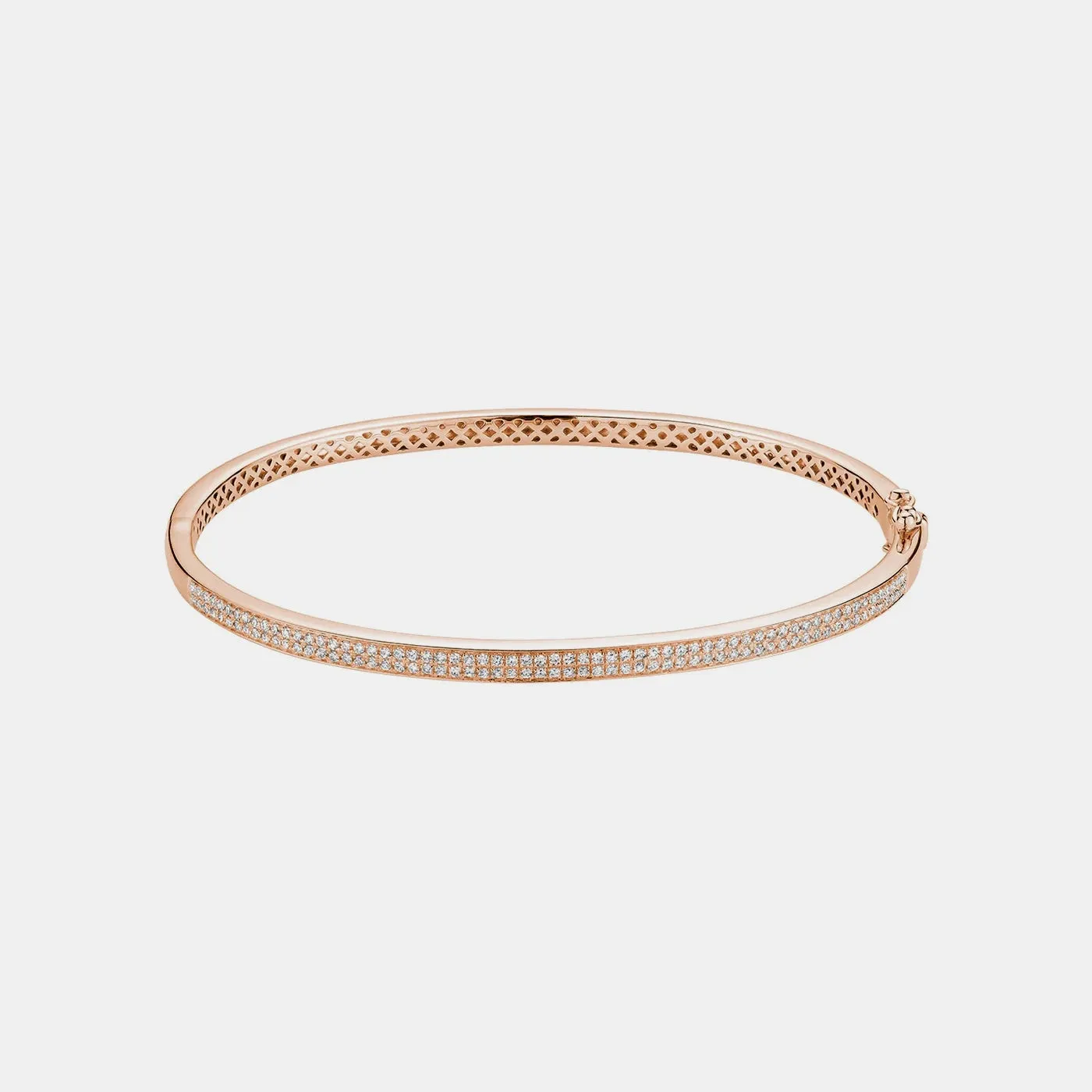Micropavé Diamond Bangle