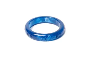 Midi Bristol Blue Fakelite Bangle