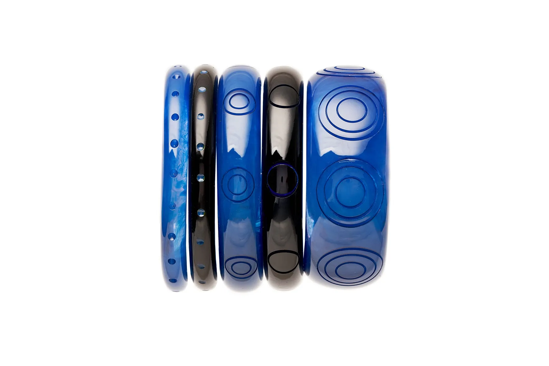 Midi Bristol Blue Fakelite Bangle