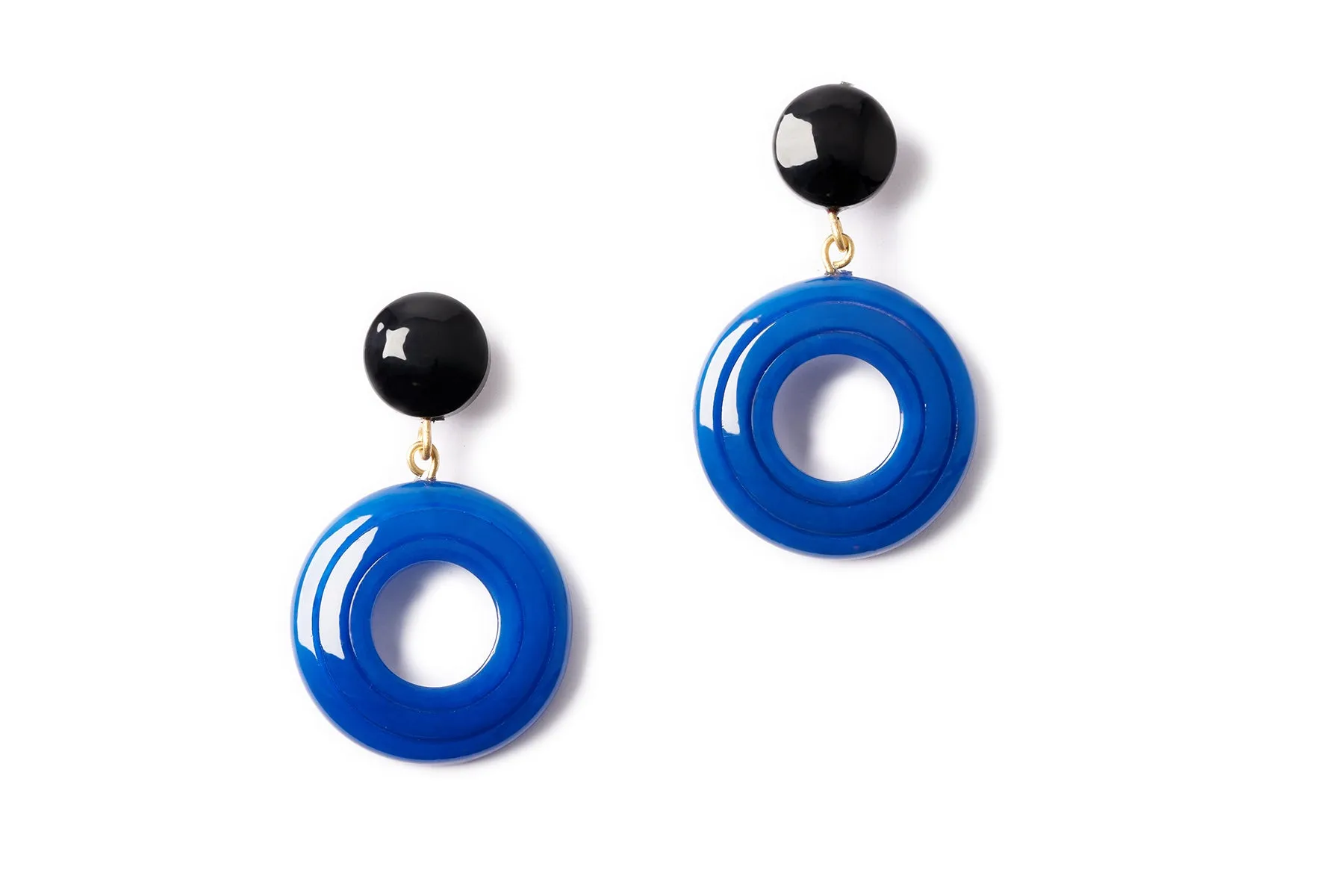 Midi Bristol Blue Fakelite Bangle