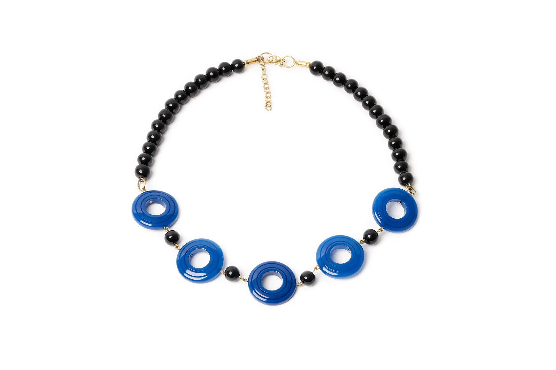 Midi Bristol Blue Fakelite Bangle
