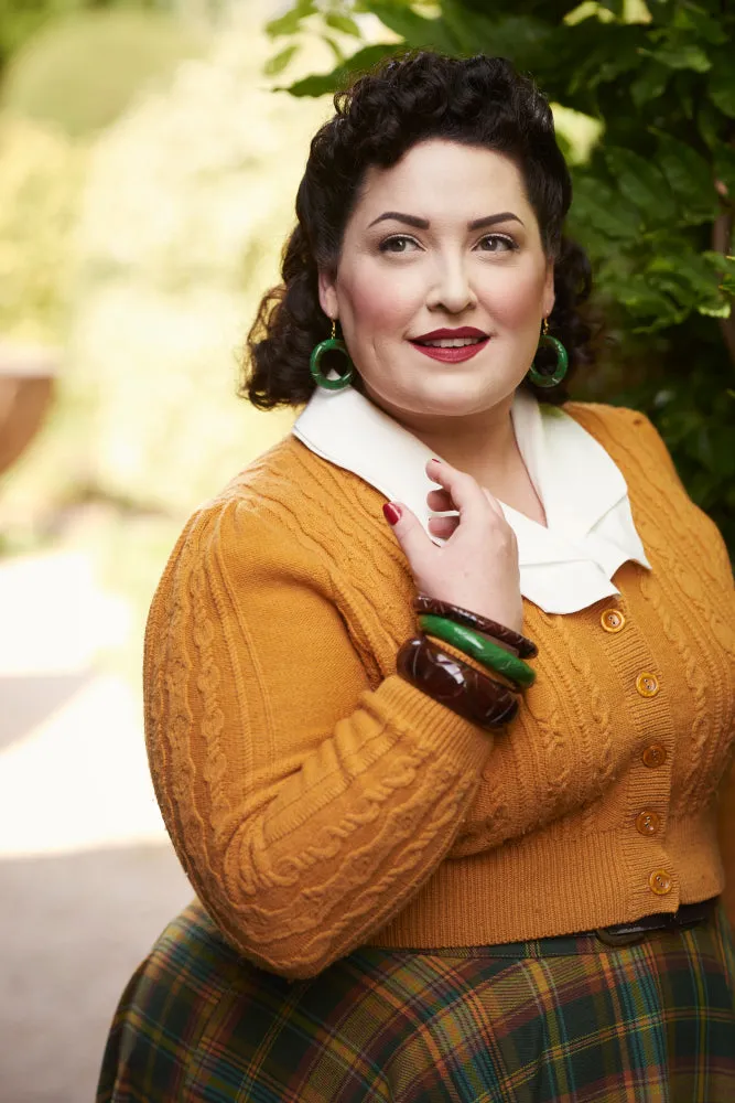 Midi Fern Fakelite Duchess Bangle