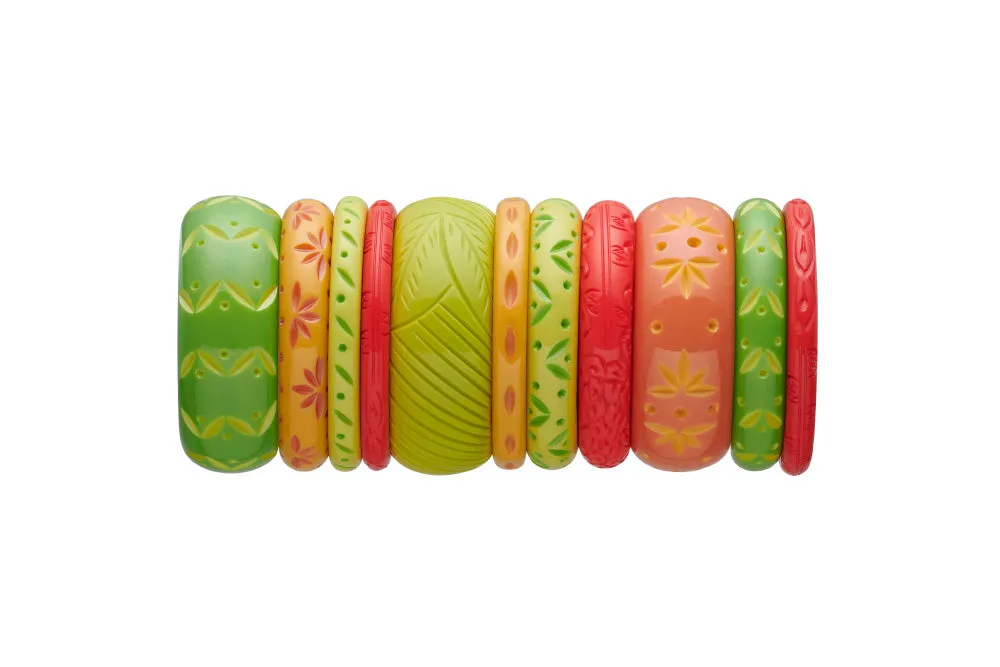Midi Freesia Carved Duchess Bangle