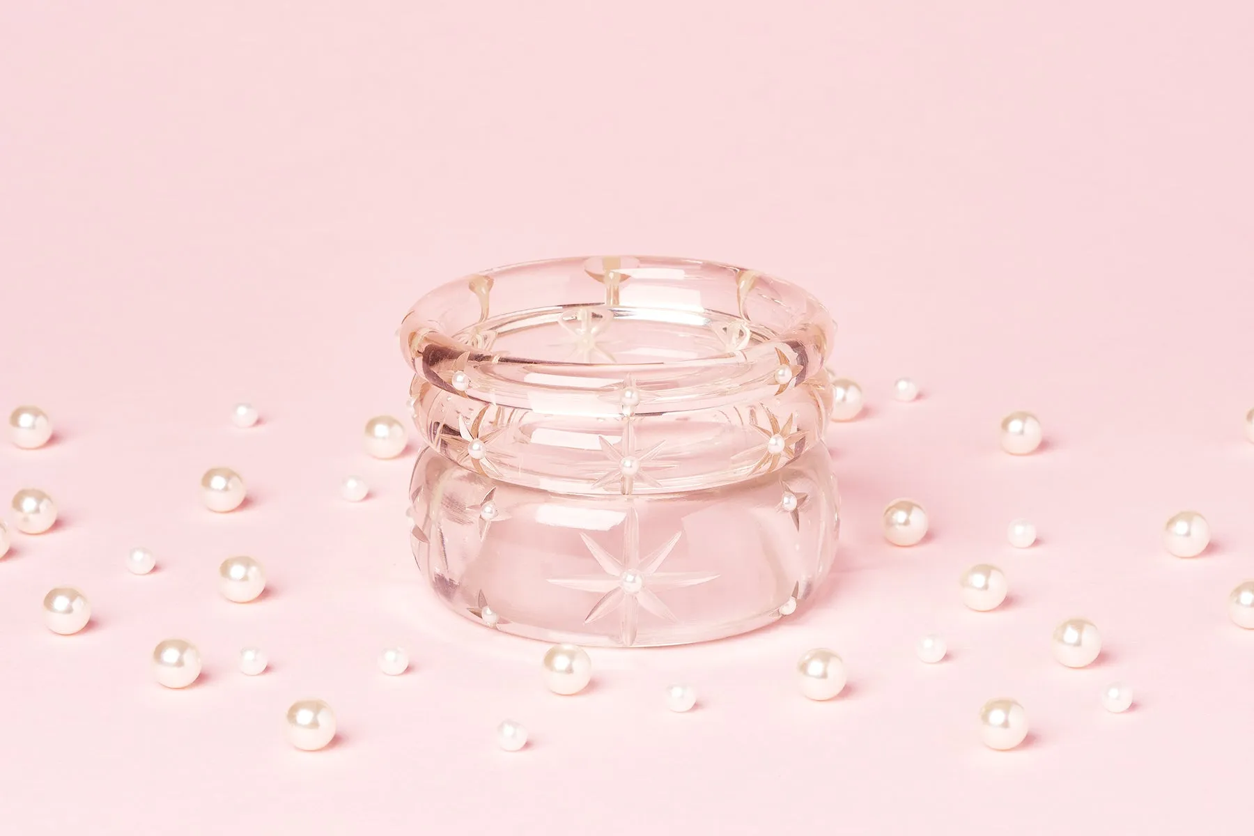 Midi Sparkling Pearls Bangle