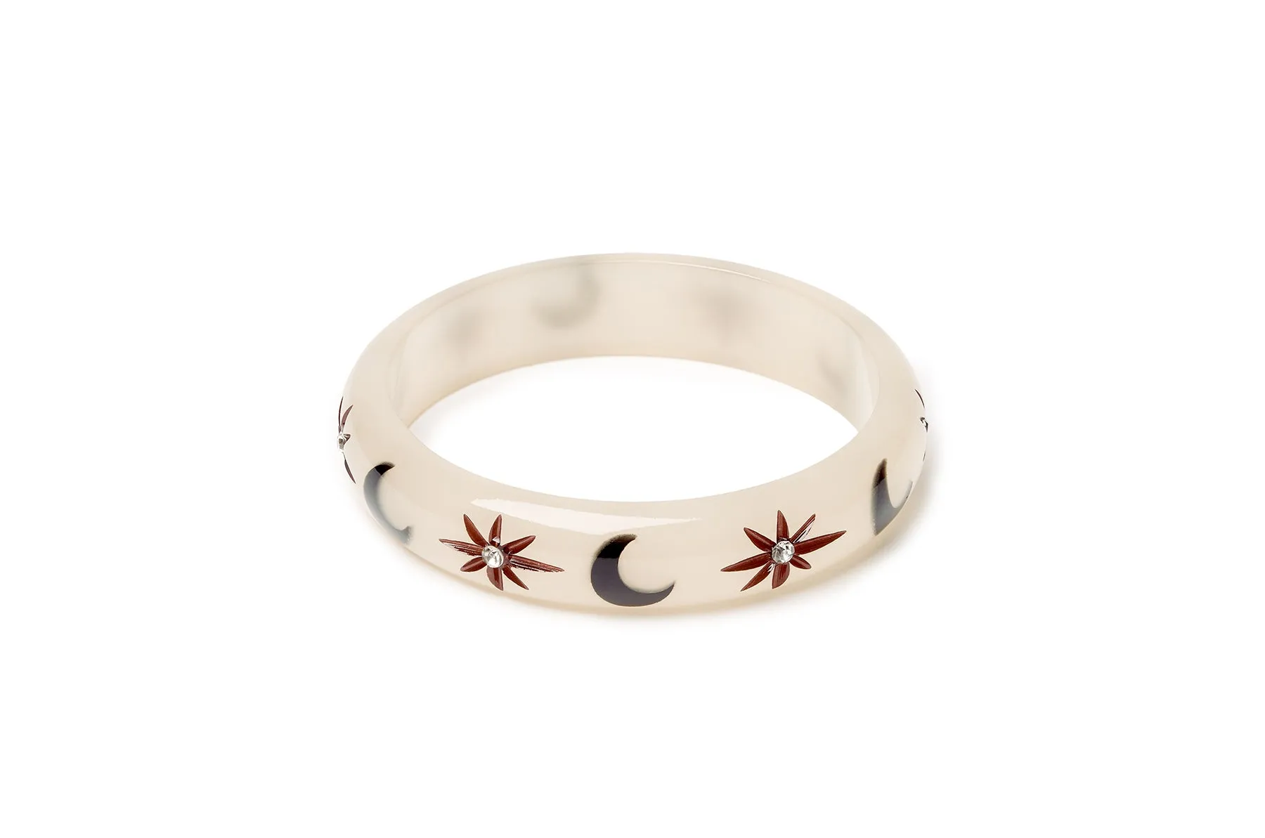 Midi Spirit Black Bangle
