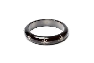 Midi Spirit Black Bangle