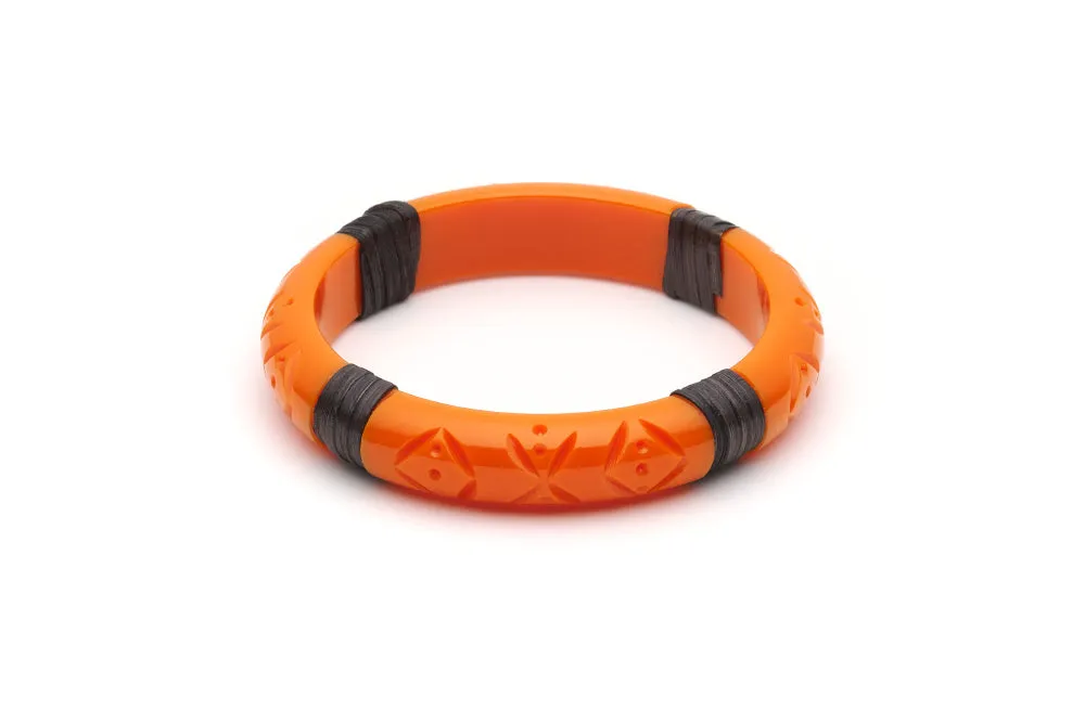 Midi Tangerine Cane Duchess Bangle