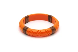 Midi Tangerine Cane Duchess Bangle