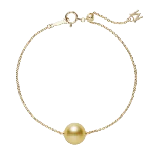 Mikimoto Pearl Chain Bracelet - Gold South Sea