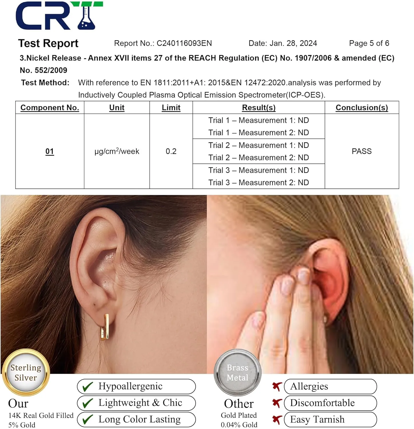 MILACOLATO 3 Pairs Gold Hoop Earrings for Women 14K Gold Filled 925 Sterling Silver Post Small Chunky Gold Hoop Earrings Hypoallergenic Trendy Gold Huggie Earrings Stacks for Multiple Piercing