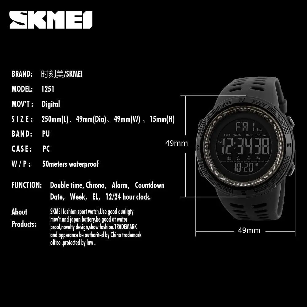 Military Sports Watch | Durable and Stylish Timepiece for Adventurers