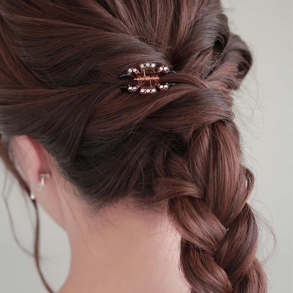Mini Rhinestone Hair Jaw