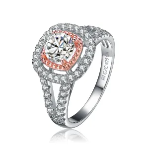 Monfort Double Halo Last Pair Ring