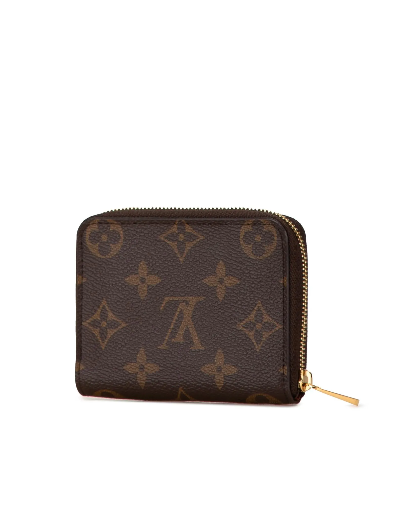 Monogram Canvas Zip-Around Coin Purse with Interior Slip Pockets