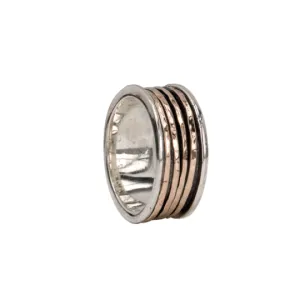 Moon Sterling Silver Meditation Ring