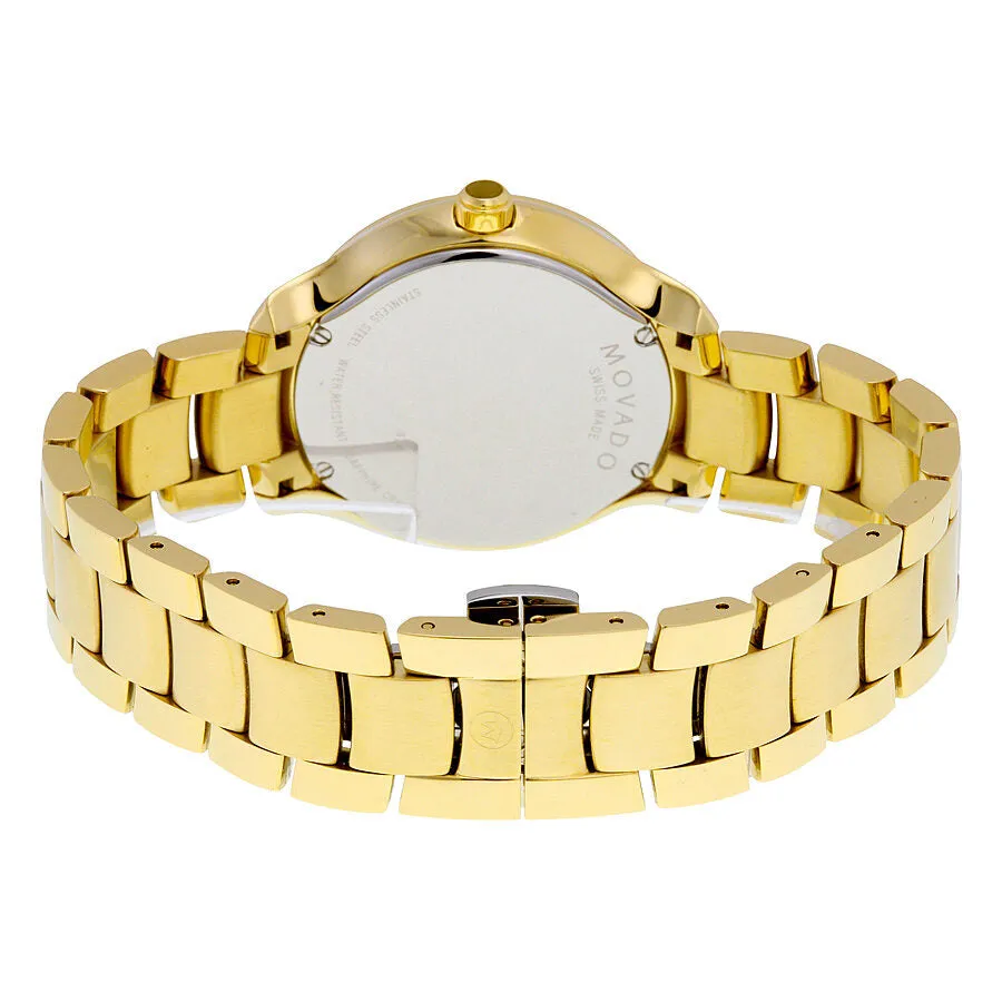 Movado Bellina White Mother of Pearl Dial Ladies Watch 0606980