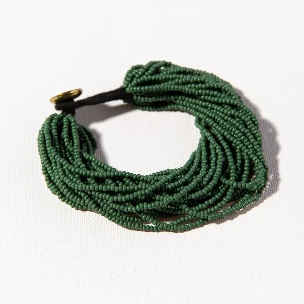 Multilayer Seed Bead Bracelet