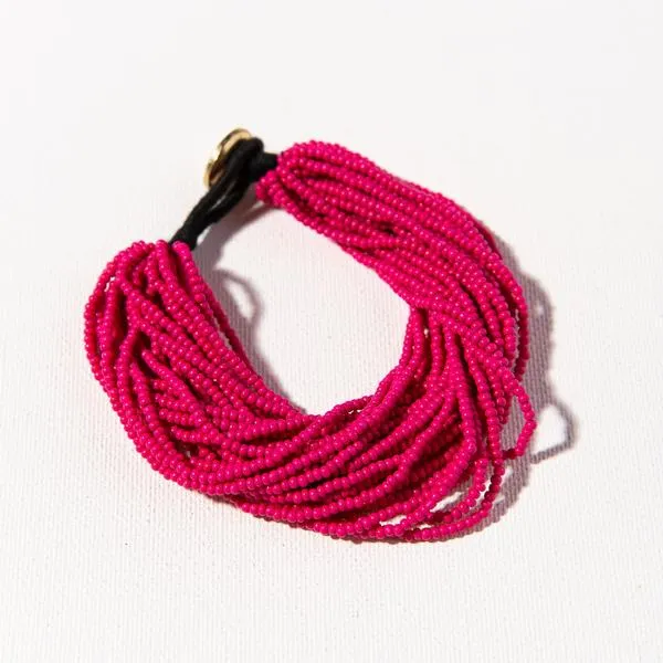 Multilayer Seed Bead Bracelet