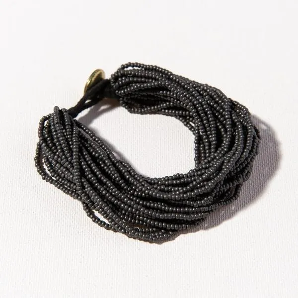 Multilayer Seed Bead Bracelet