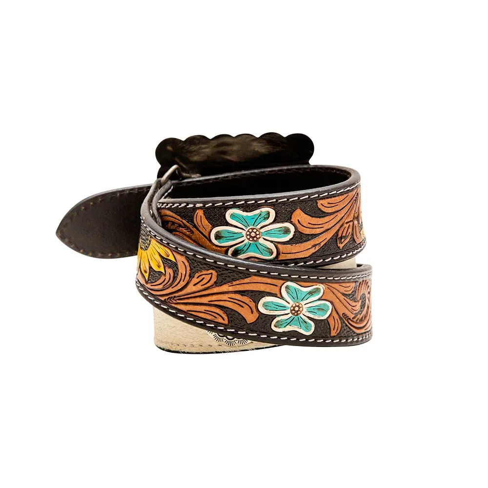 Myra Bag - Klepto Hand Tooled Concho Belt