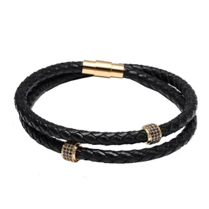 Nappa Leather Wrap Bracelet