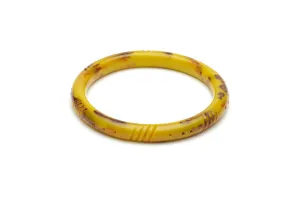 Narrow Catkin Fakelite Duchess Bangle