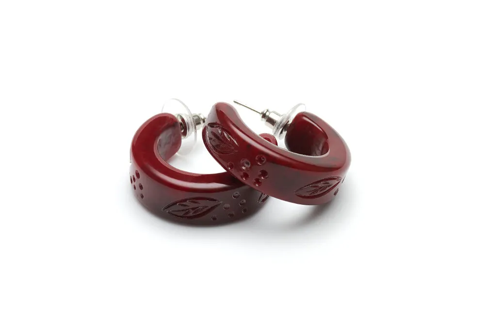 Narrow Mulberry Fakelite Duchess Bangle