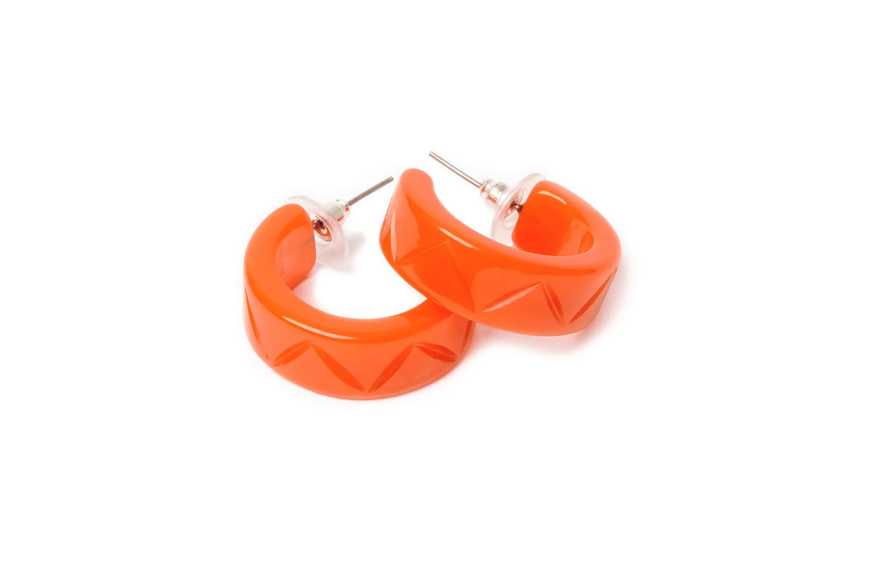Narrow Paprika Fakelite Bangle