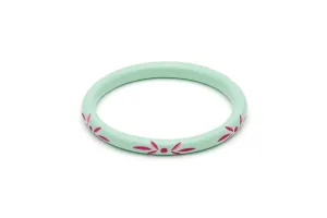 Narrow Parrot Carved Duchess Bangle