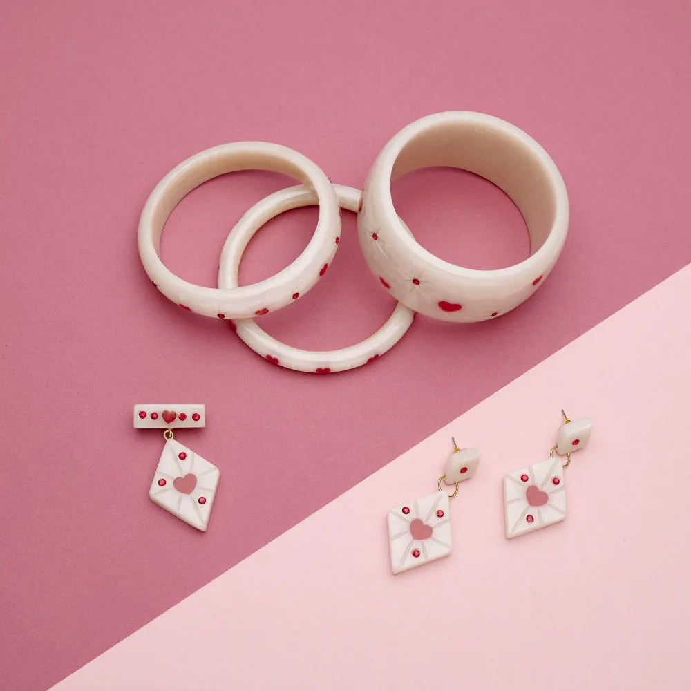 Narrow Secret Admirer Maiden Bangle