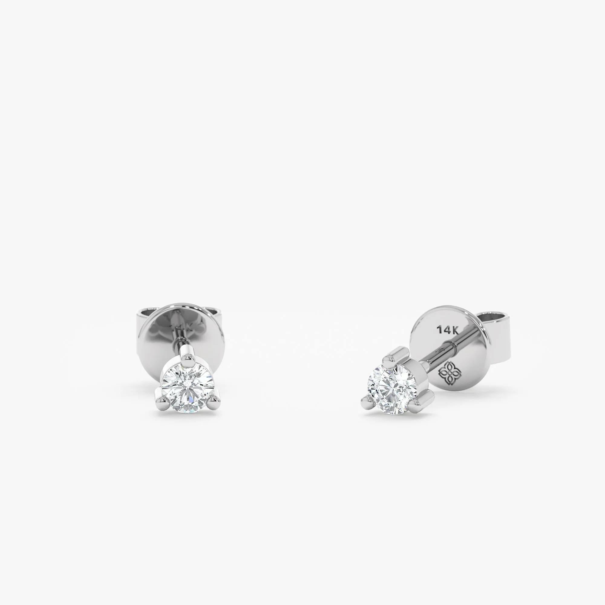 Natural Diamond Studs, Kimberly