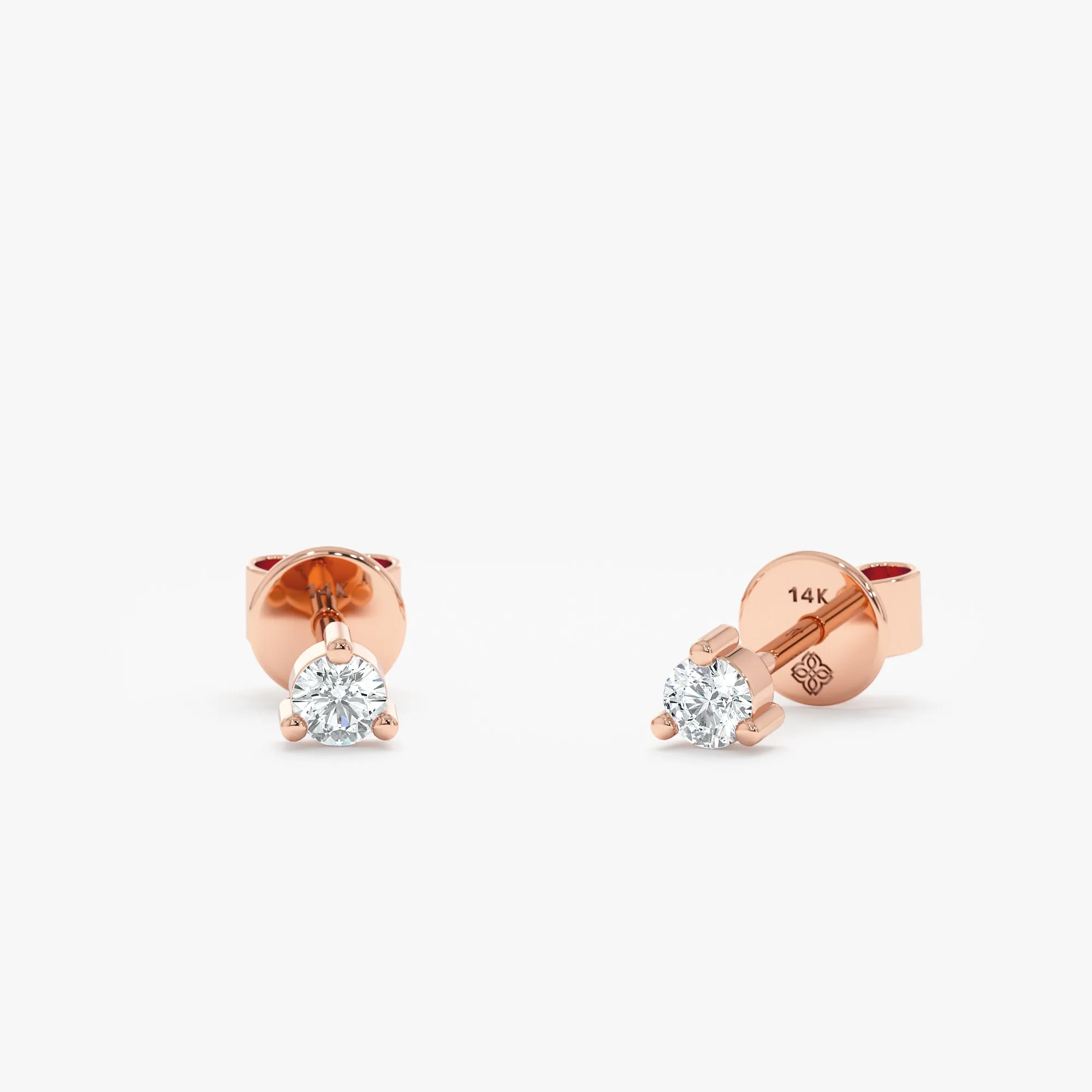 Natural Diamond Studs, Kimberly