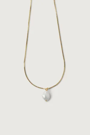 NATURAL PEARL PENDANT NECKLACE
