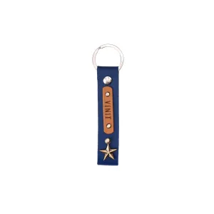 Navy Blue Keychain