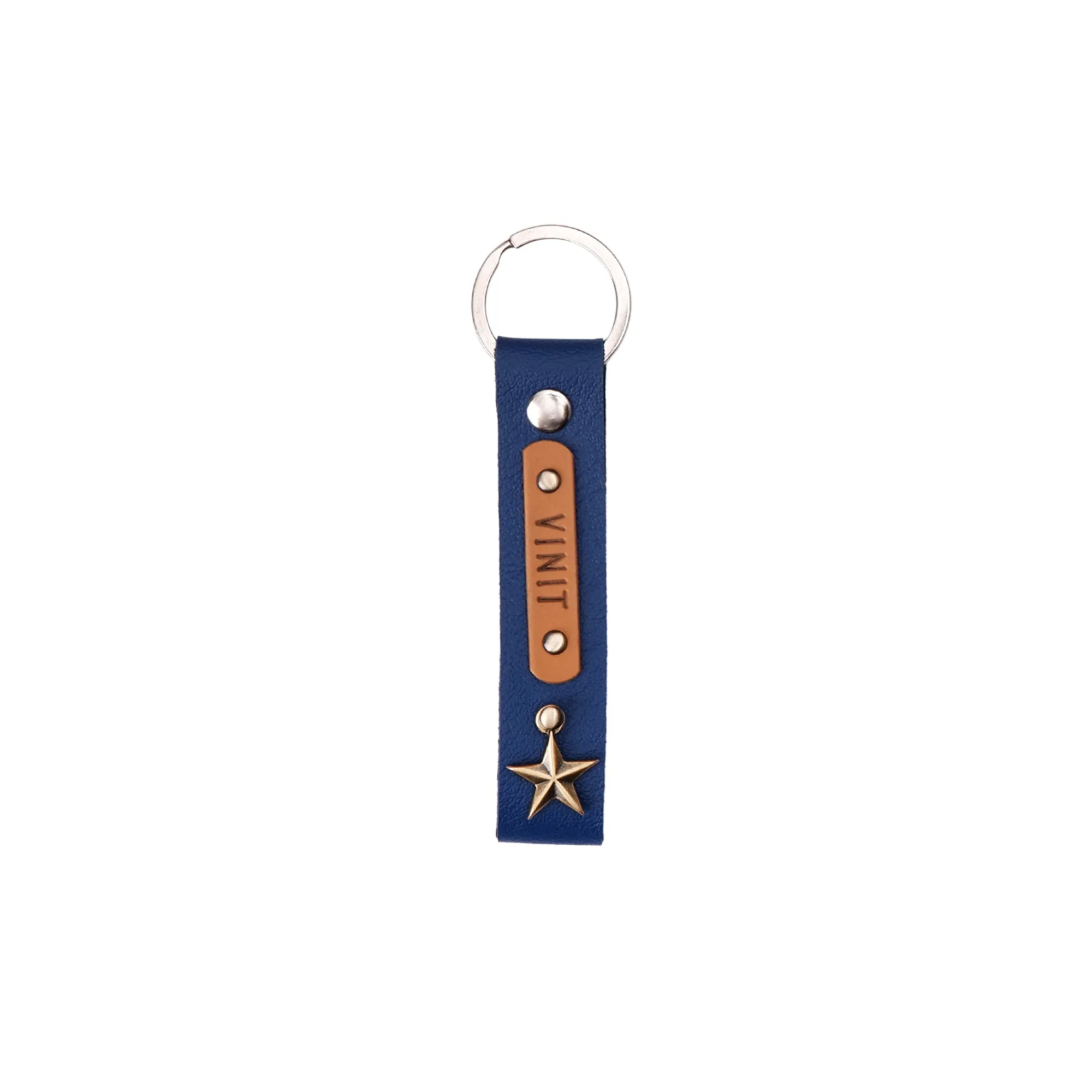 Navy Blue Keychain
