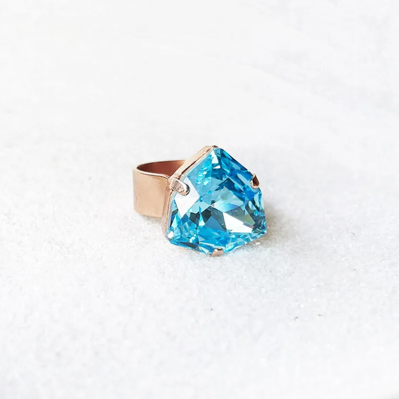 Naya Blue Swarovski Ring