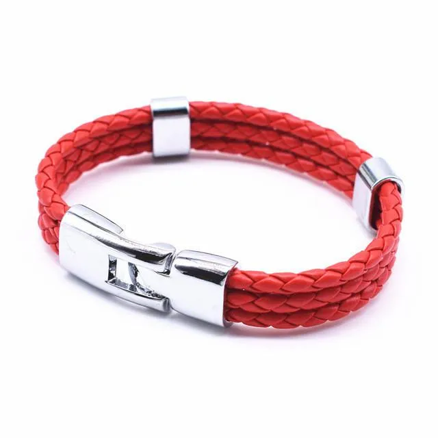 New 3 Layer Handmade Braided Wrist Band
