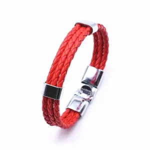 New 3 Layer Handmade Braided Wrist Band