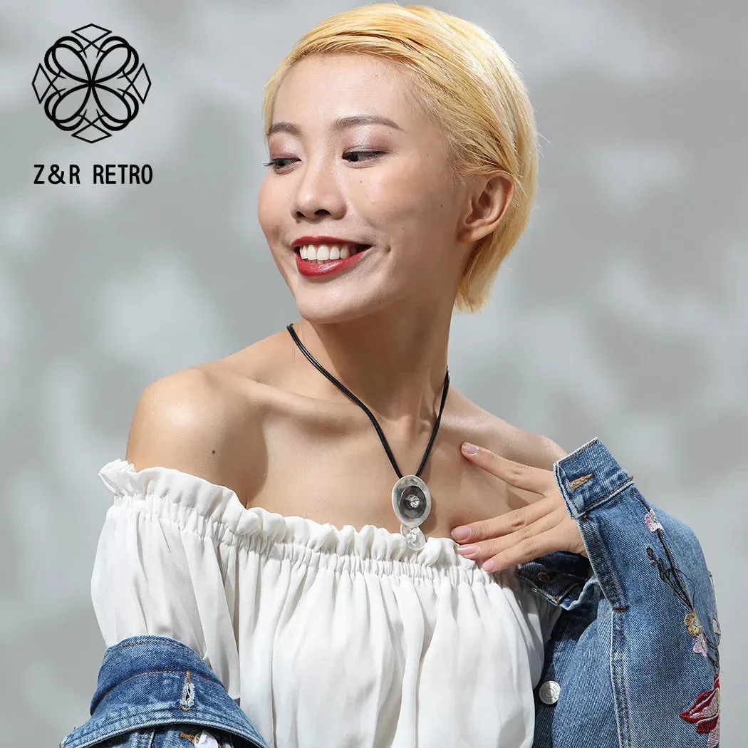 New in Neck Chokers Necklace Long Chains On the Neck Women's