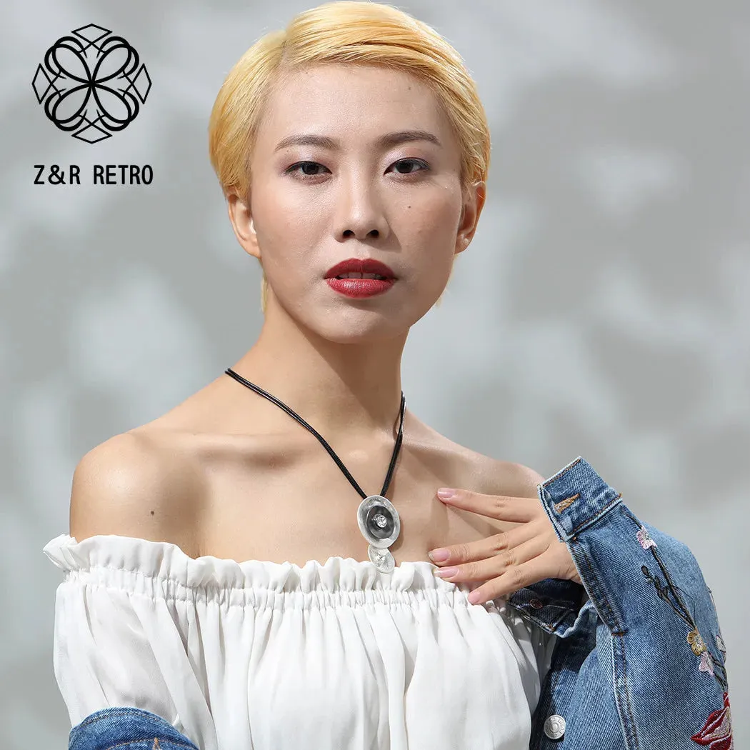 New in Neck Chokers Necklace Long Chains On the Neck Women's
