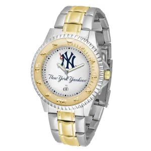 New York Yankees Men's Two-Tone Competitor Watch