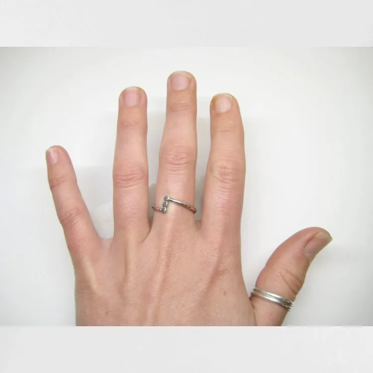 「New」Ellipsis Ring