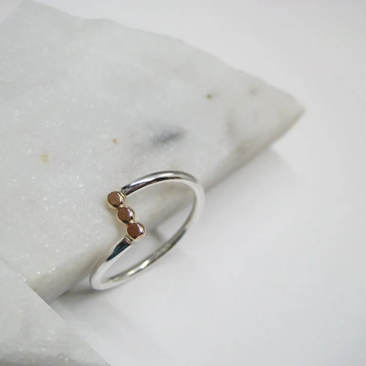 「New」Ellipsis Ring