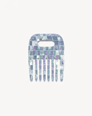 No. 4 Comb in Marine Shell Checker