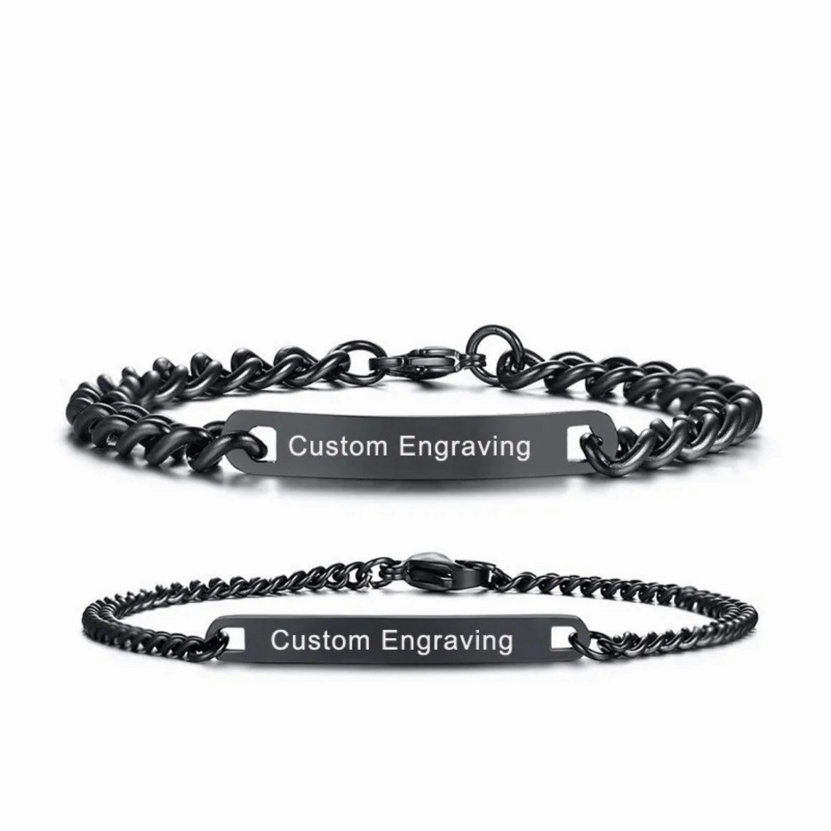 No-tarnish Medical Grade Titanium Shop Personalized Bracelets Countless Options Dependable Source