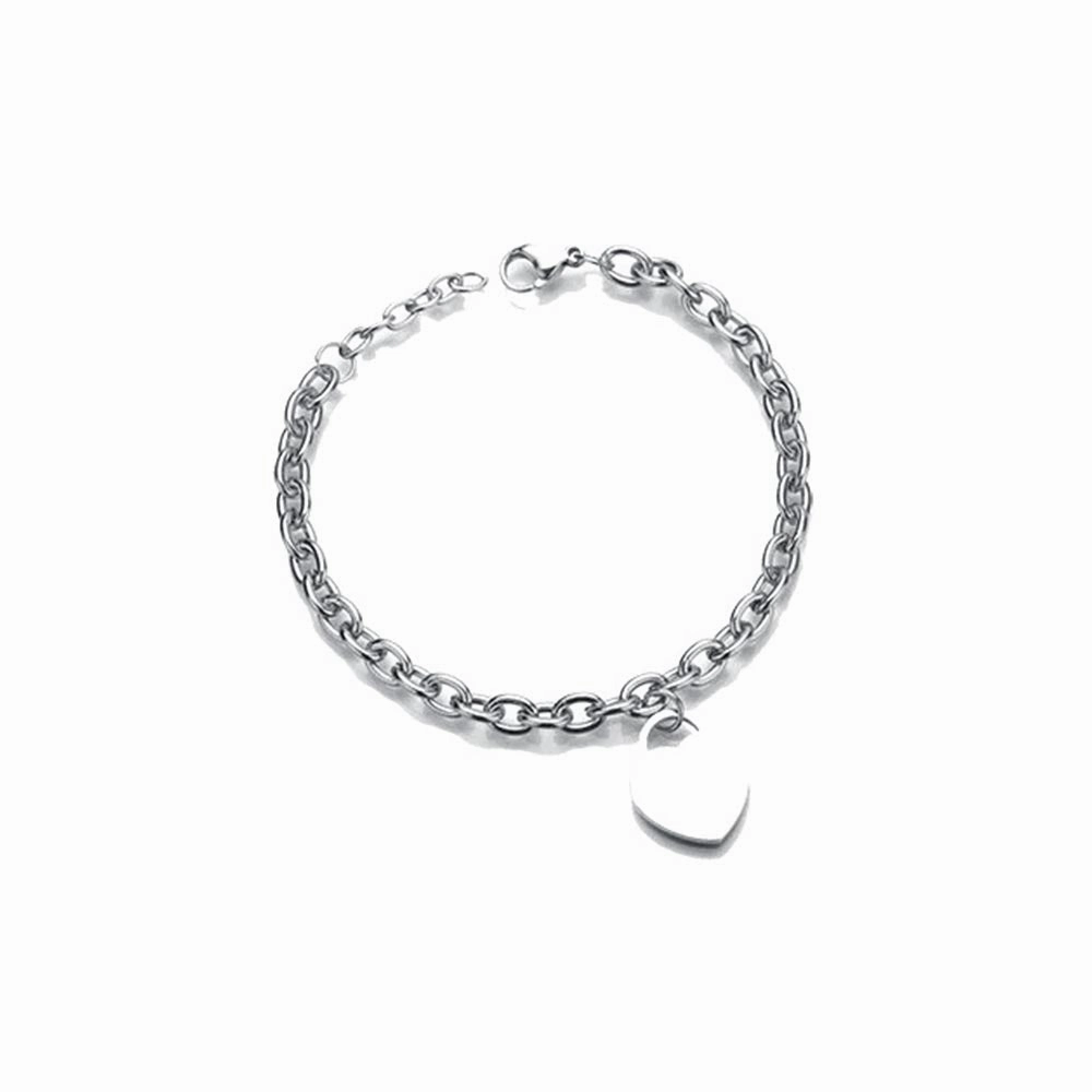 Artistic expression Planetary Combinations No-tarnish Medical Grade Titanium Smooth Engraved Bracelet